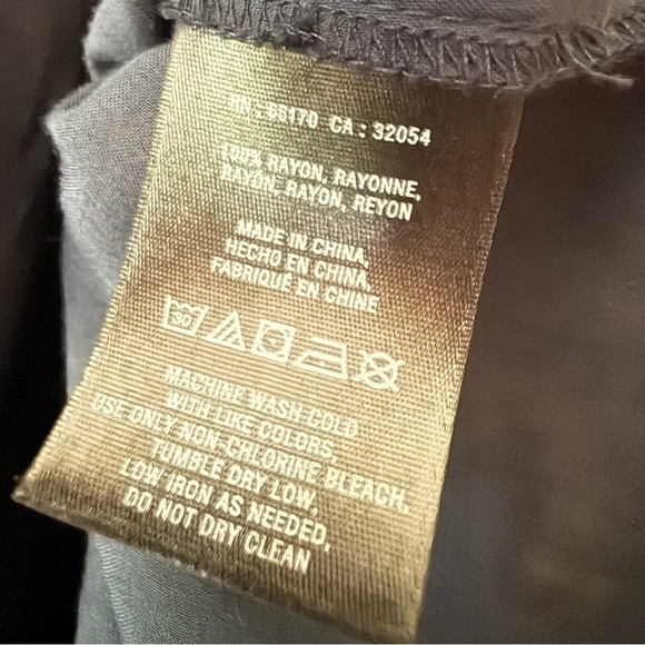 MAEVE Dark Blue Pleated Blouse - Picture 5 of 6